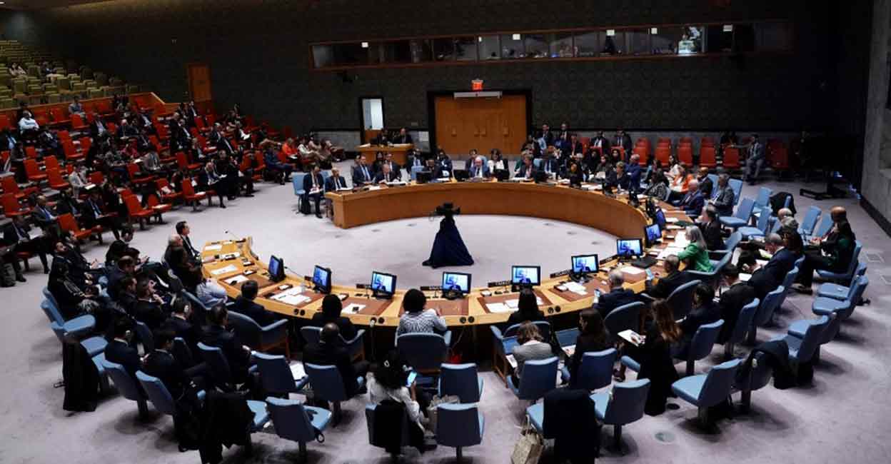 A ‘no’ vote from any one of the five permanent members of the Council stops action on any measure put before it. Photo: AFP